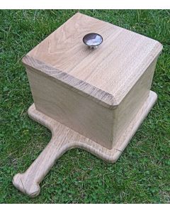  Graveside soil & petal box (Light Oak).